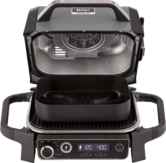 Thumbnail 8 de Ninja Woodfire Outdoor Grill OG701EU inkl. Ninja Woodfire Ständer für ganzjährige Outdoor-Nutzung