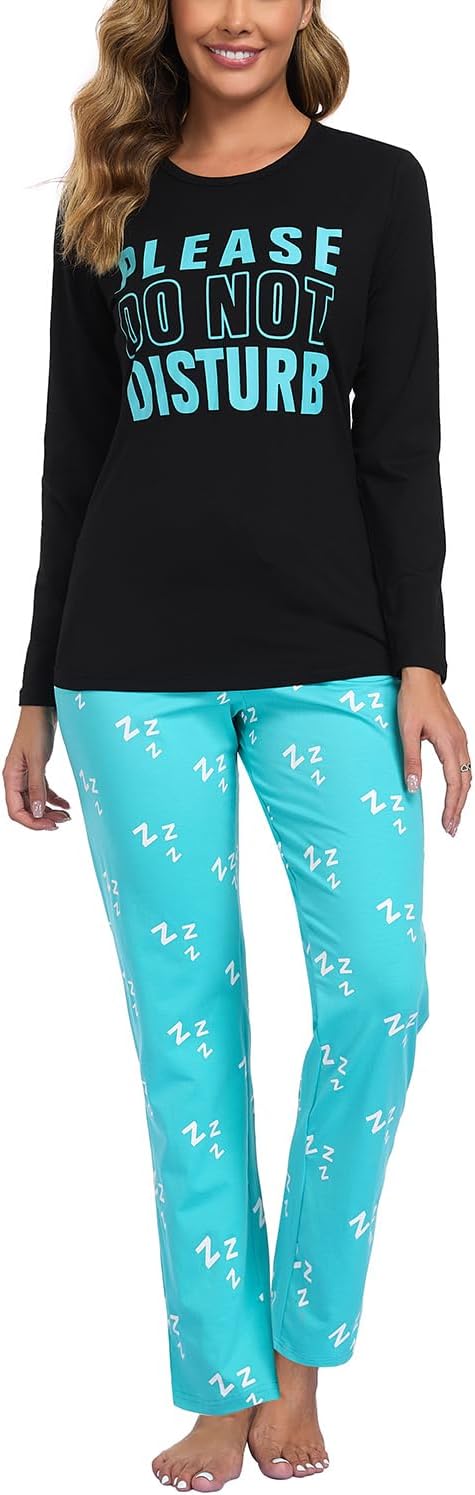 Detalle 2 de EISHOPEER Women's Cotton Pajamas Set