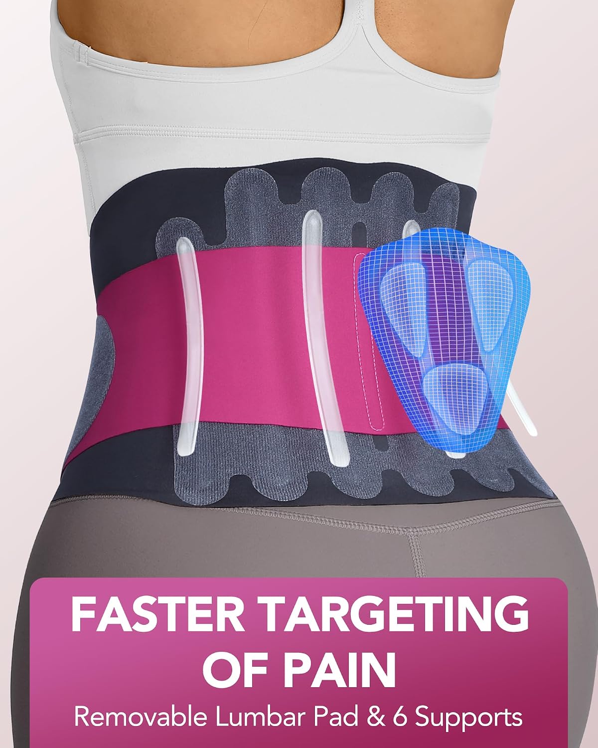 Thumbnail 1 de Fitomo Back Support Belt L