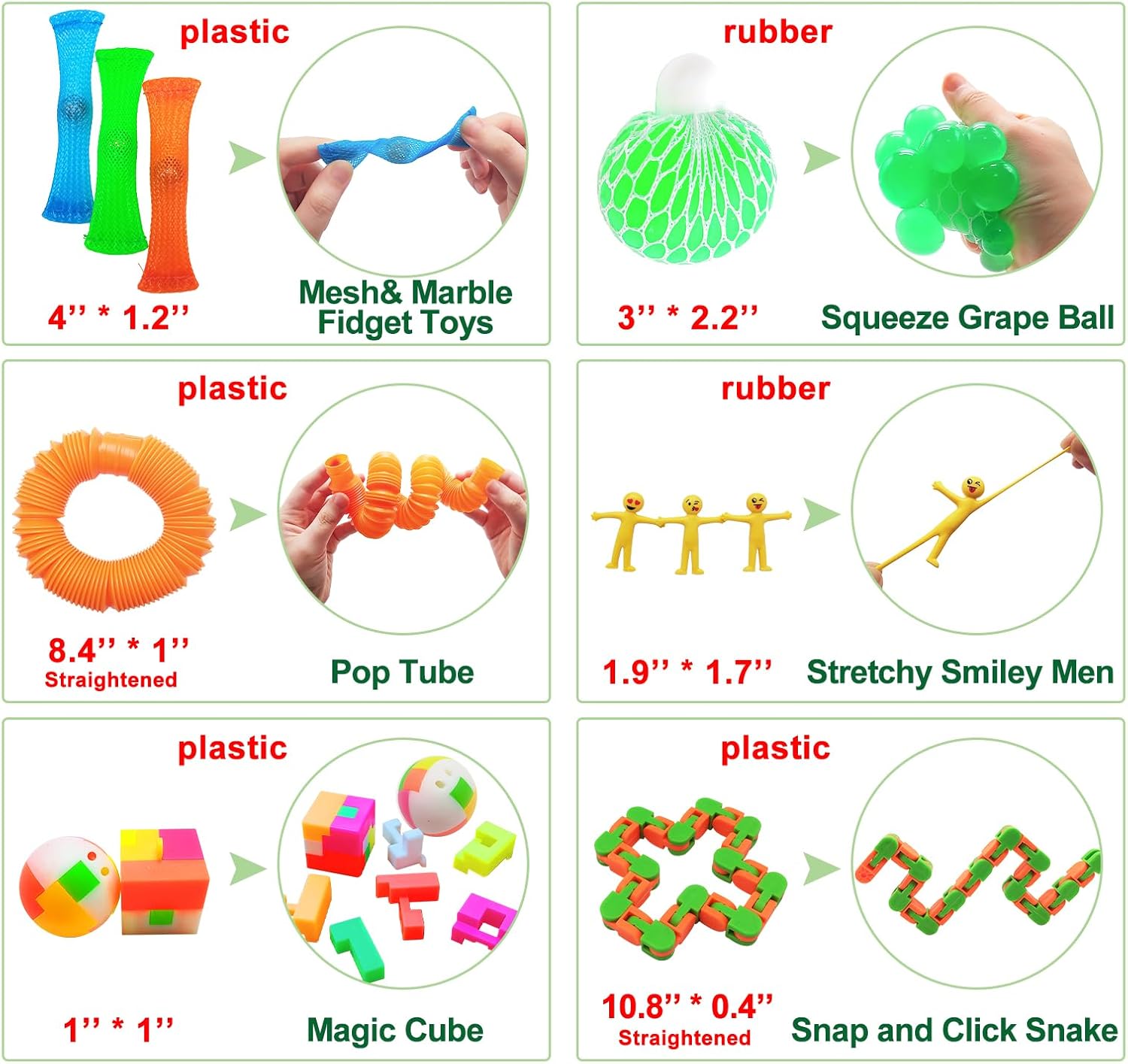 Thumbnail 3 de Scientoy Fidget Toy Set 35 Pcs