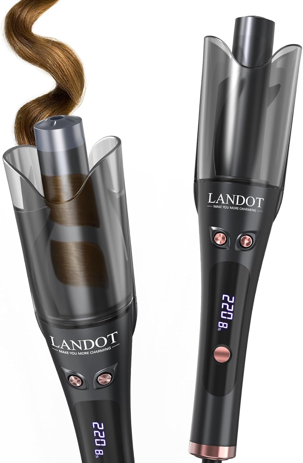 Thumbnail 6 de LANDOT Automatic Rotating Hair Curler 8‑setting 🎀
