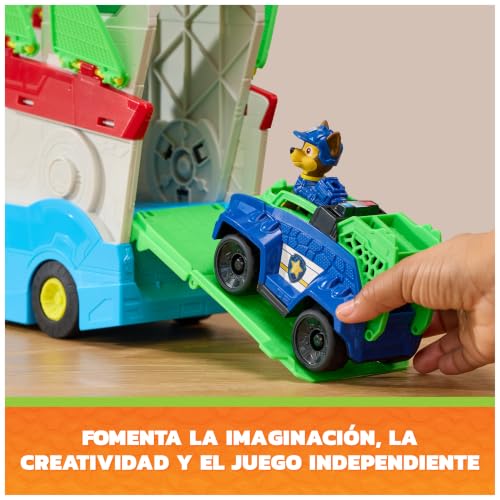 Thumbnail 6 de Paw Patrol: The Dino Movie – Cuartel General 2 en 1 con Chase y vehículos