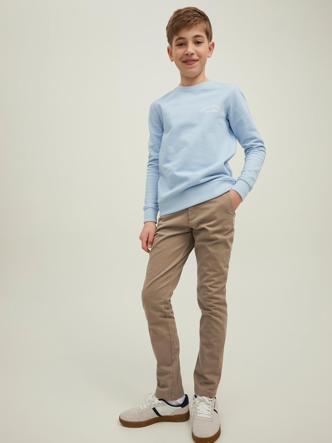 Thumbnail 6 de JACK & JONES Junior Chino-Hose Slim Fit mit niedriger Taille
