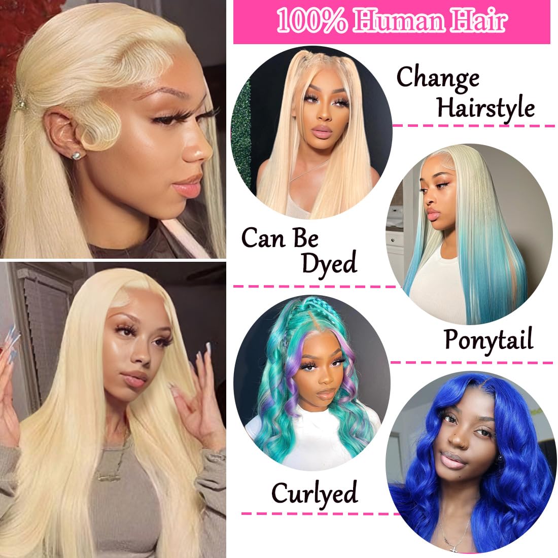 Thumbnail 3 de LETMIEO 30 Inch Lace Front Wig 💇♀