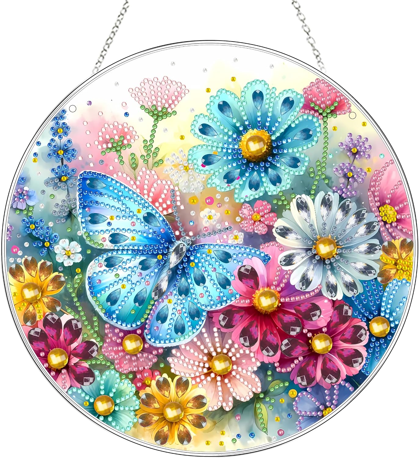 Detalle de Hanging Diamond Art Kit Butterfly-2