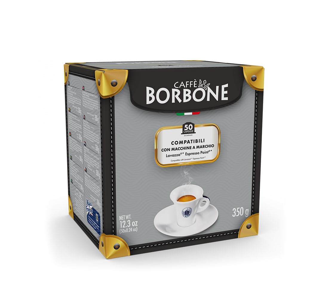 Detalle 2 de Caffè Borbone Gold-Kaffeemischung – 50 Kapseln, kompatibel mit Lavazza®* Espresso Point®*
