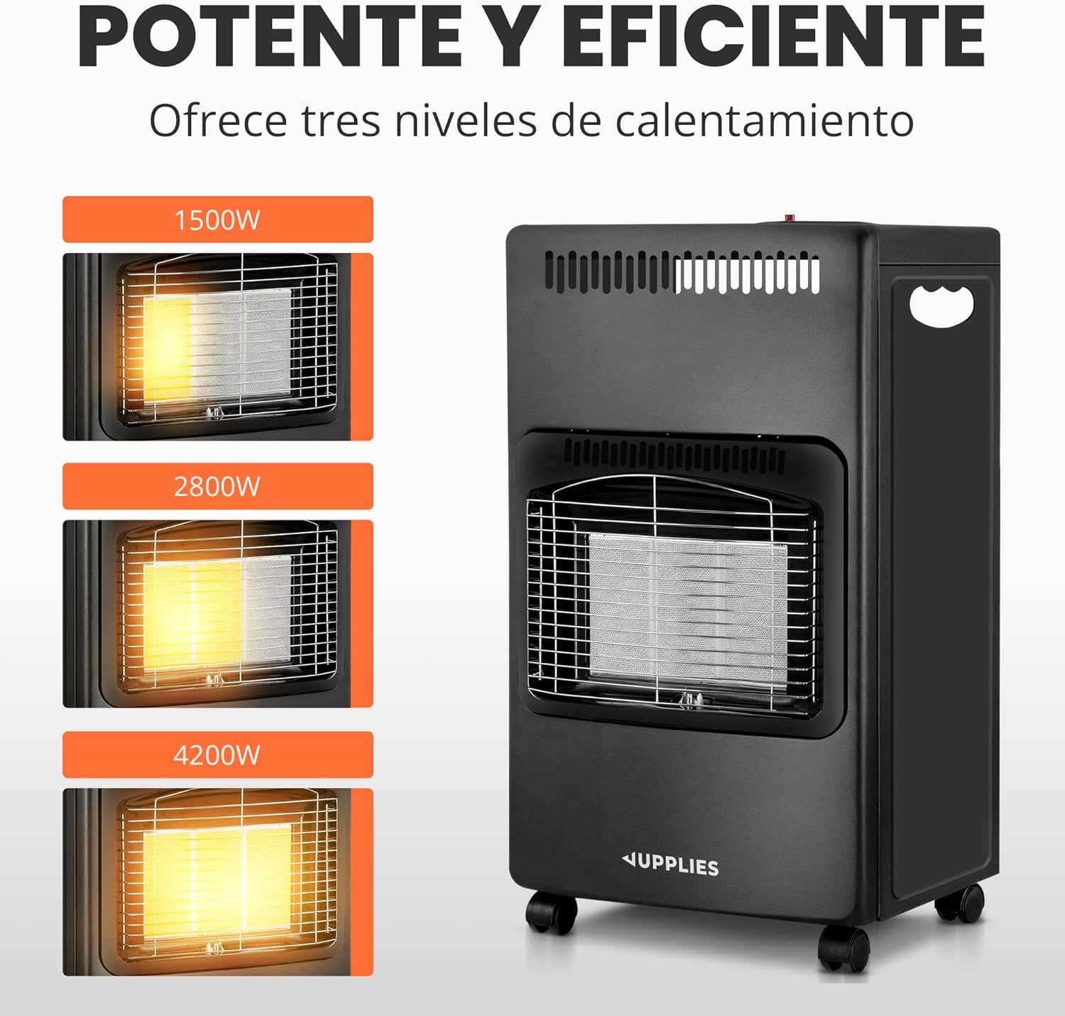 Thumbnail 2 de JUPPLIES Estufa de Gas Butano 4200 W