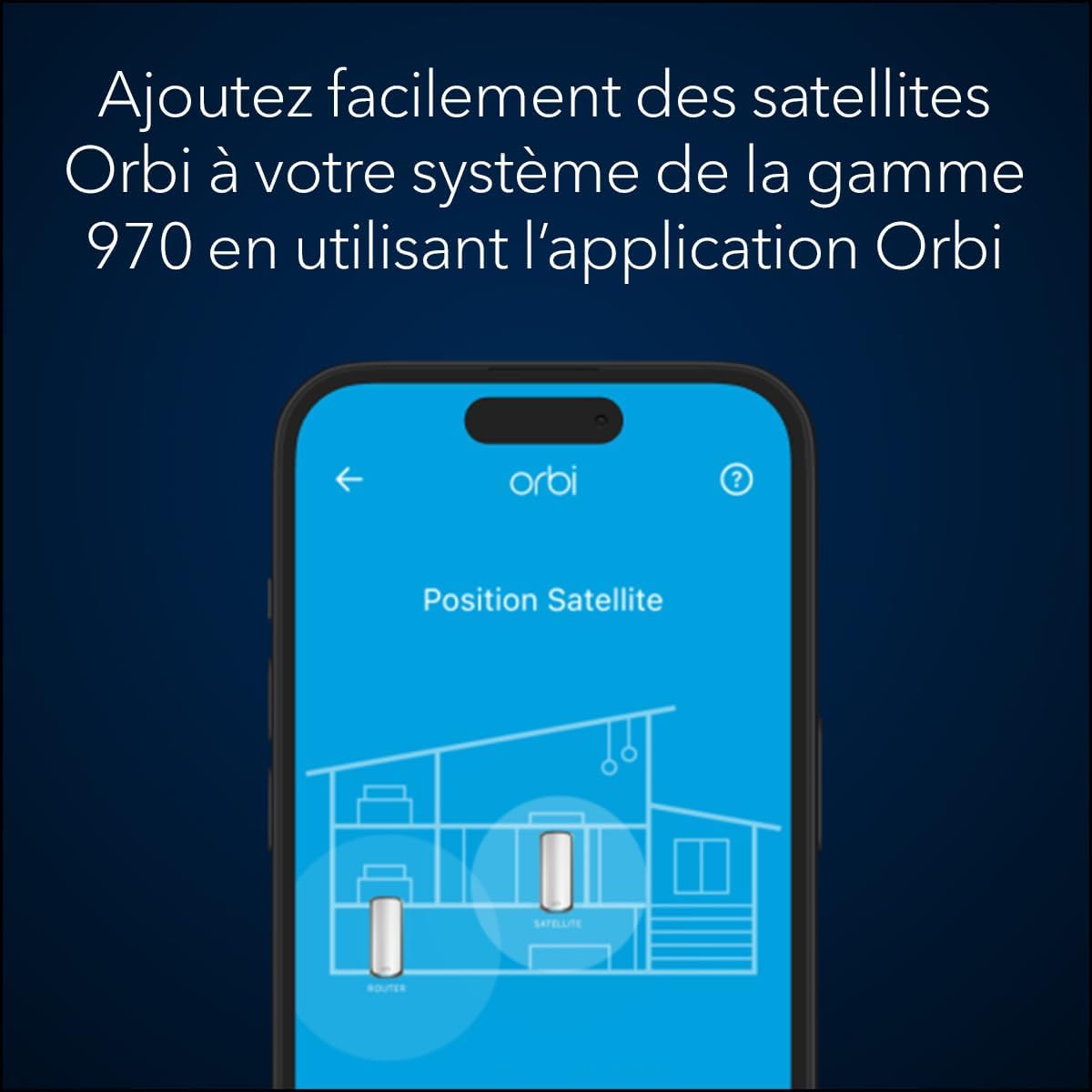 Thumbnail 6 de NETGEAR Orbi série 970 WiFi 7 Mesh 27 Gbit/s
