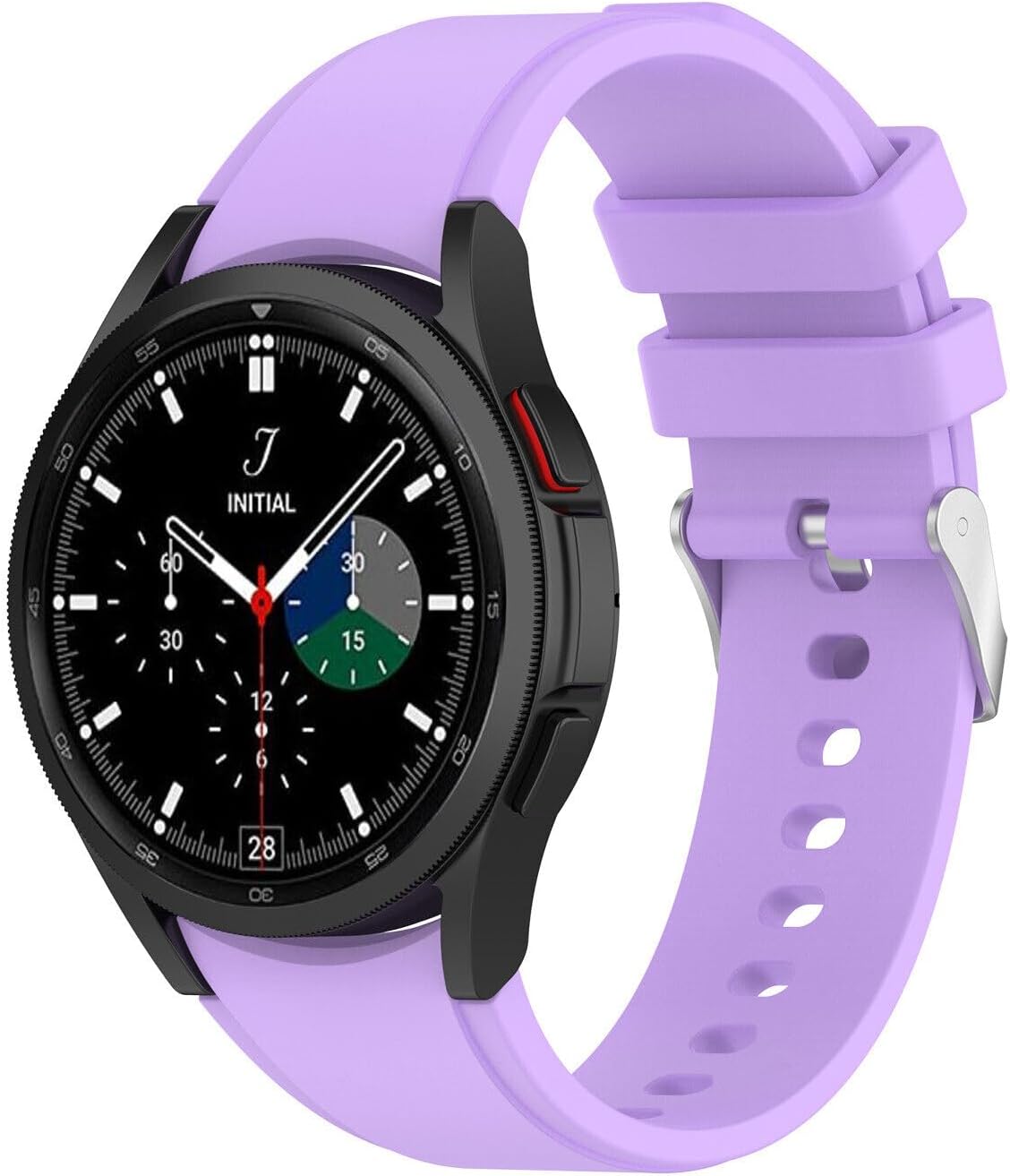 Thumbnail 1 de Panda Bobo Silicone Sport Strap for Samsung Galaxy Watch 7/6/5/4 (40mm & 44mm) with Tang Buckle