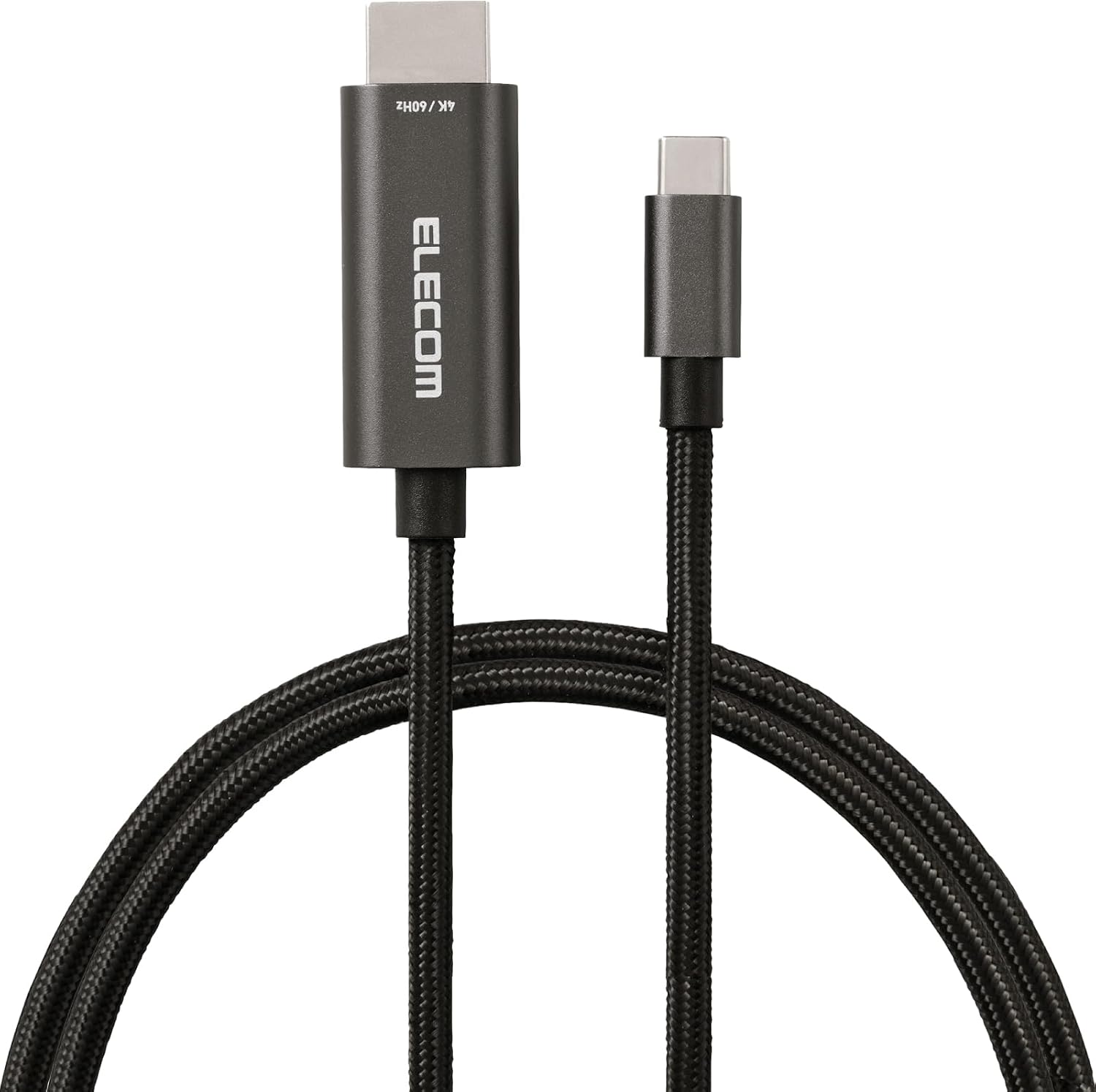 Detalle de エレコム ECCAC-CHDMI20SV USB Type-C-HDMI変換ケーブル 4K60Hz・約2m
