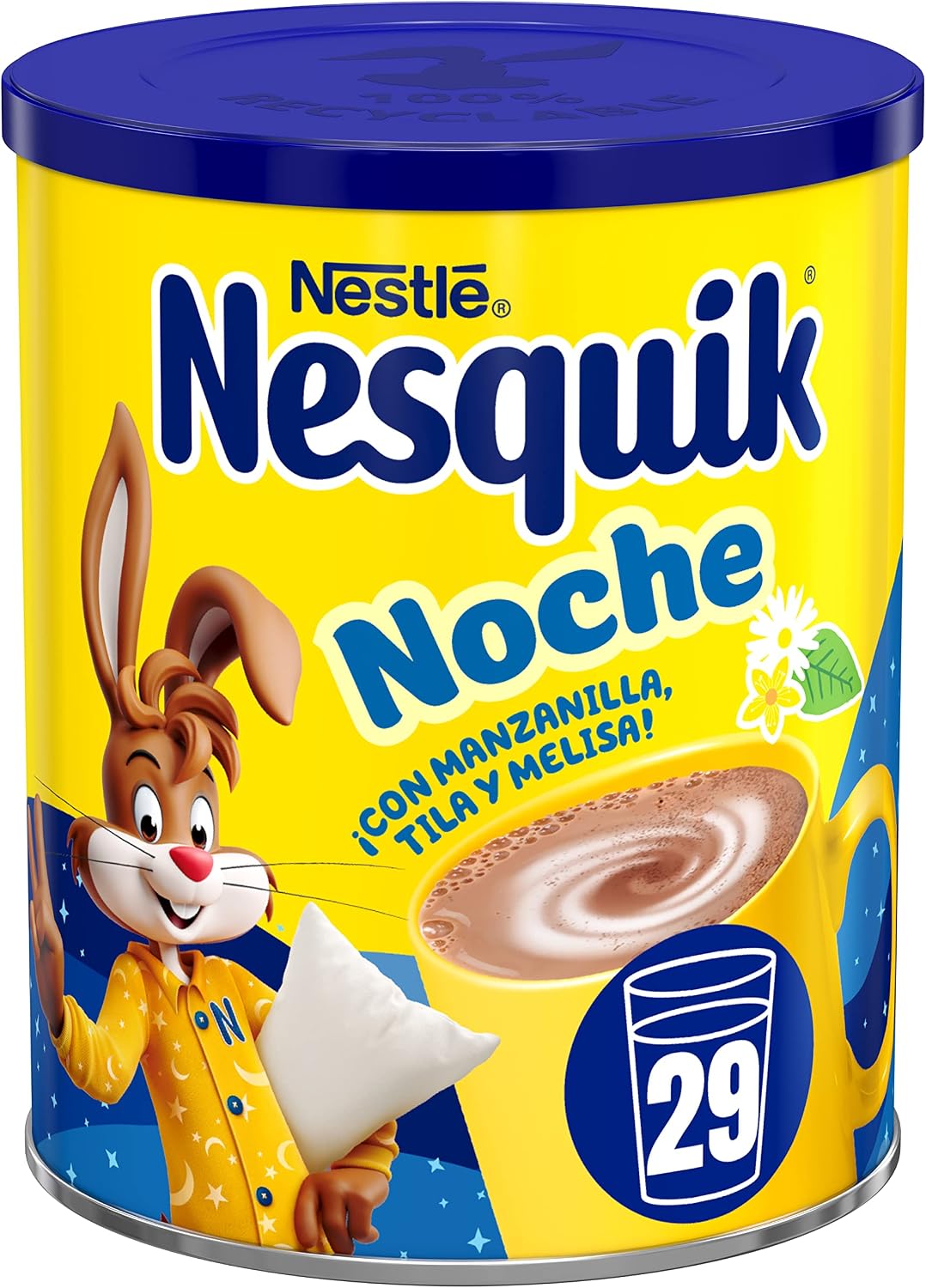 Detalle 2 de Nesquik NESTLÉ Noche Cacao ☕ Pack 6 x 400g