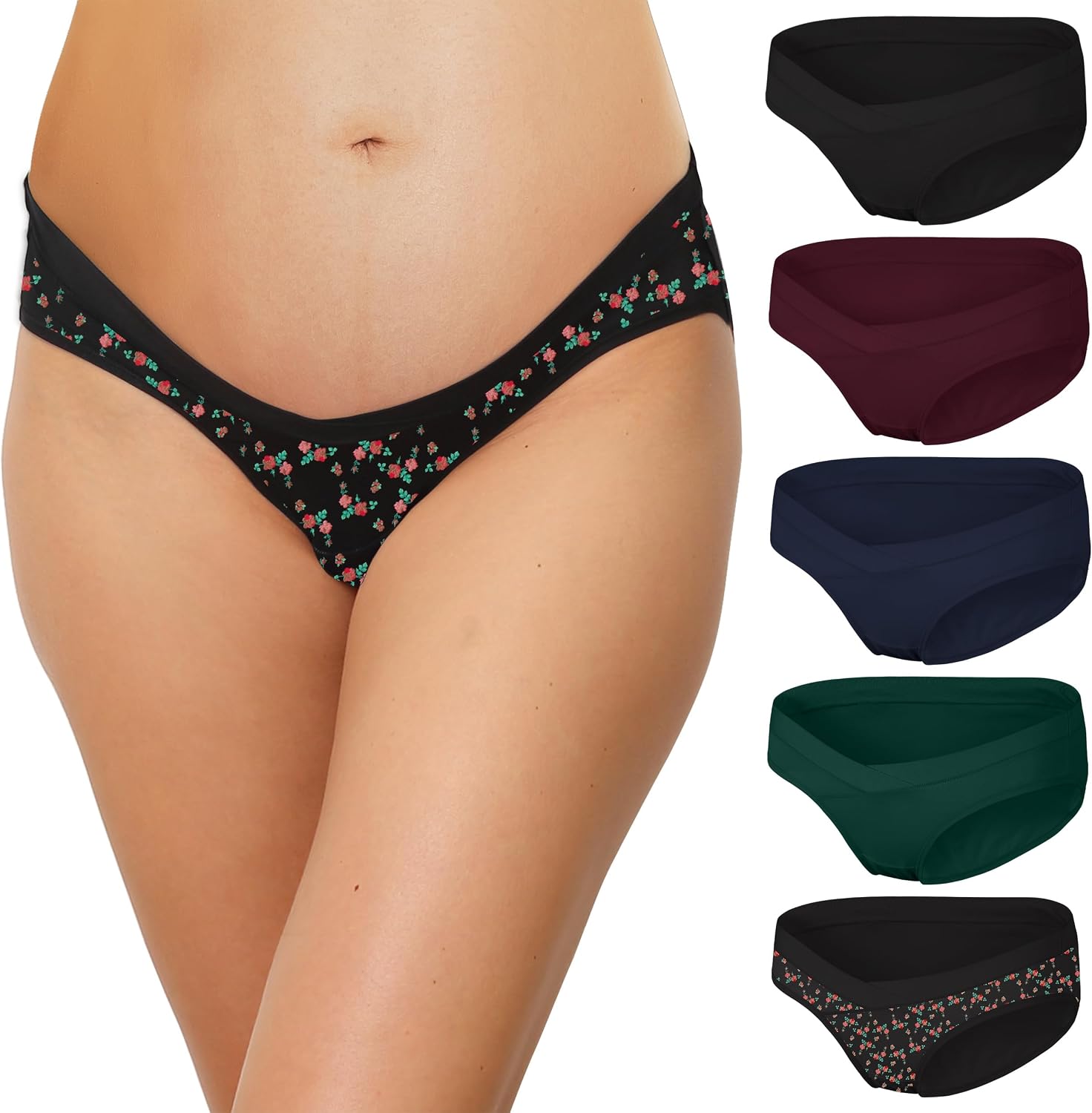 Detalle de INNERSY Umstandsunterhosen Baumwolle 5er Pack