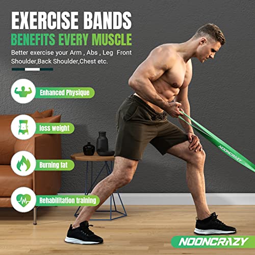 Thumbnail 1 de Resistance Bands Set by nooncrazy: 5-Level Pull Up Assistance Bands (8-125LB)