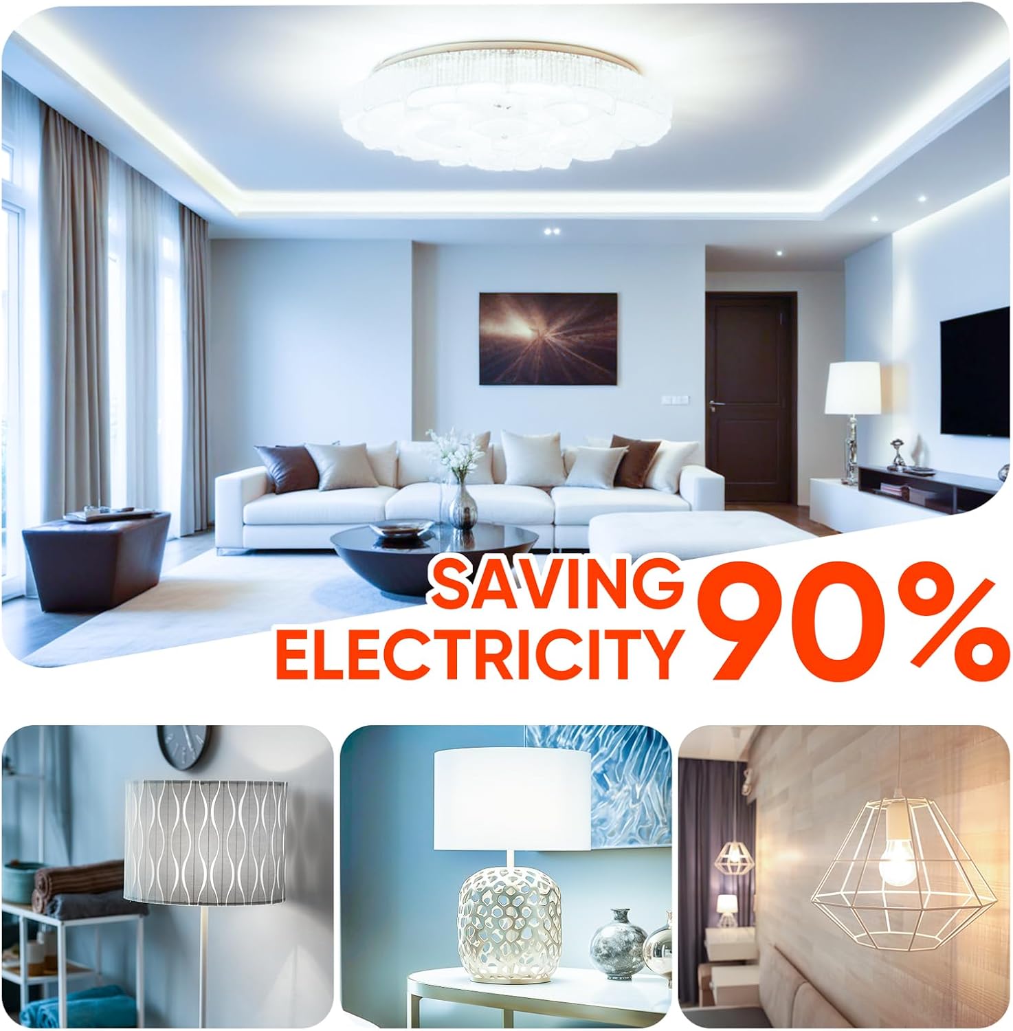 Thumbnail 5 de ZEIYEI G9 LED Bulbs 5W (40-50W Halogen Equivalent) 6000K Cool White, 450LM, Non-Dimmable, 6 Pack