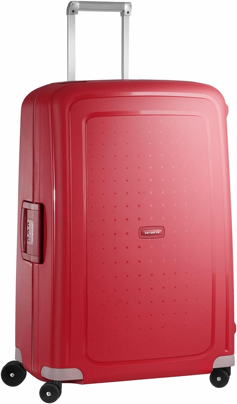 Detalle de Samsonite S'Cure Spinner L – Valise cabine 75 cm, Rouge, 102 L