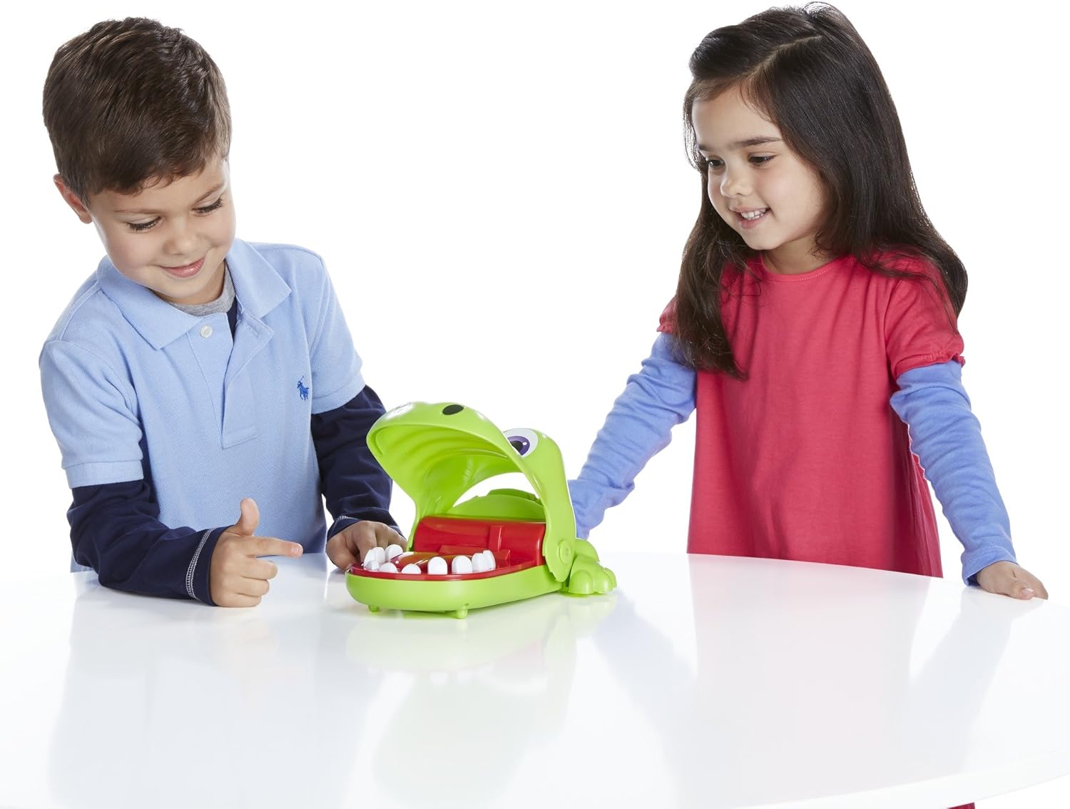 Detalle 2 de Hasbro Gaming Croc’Dentiste : jeu d’adresse Hasbro Gaming B04081750 pour 2 à 4 joueurs