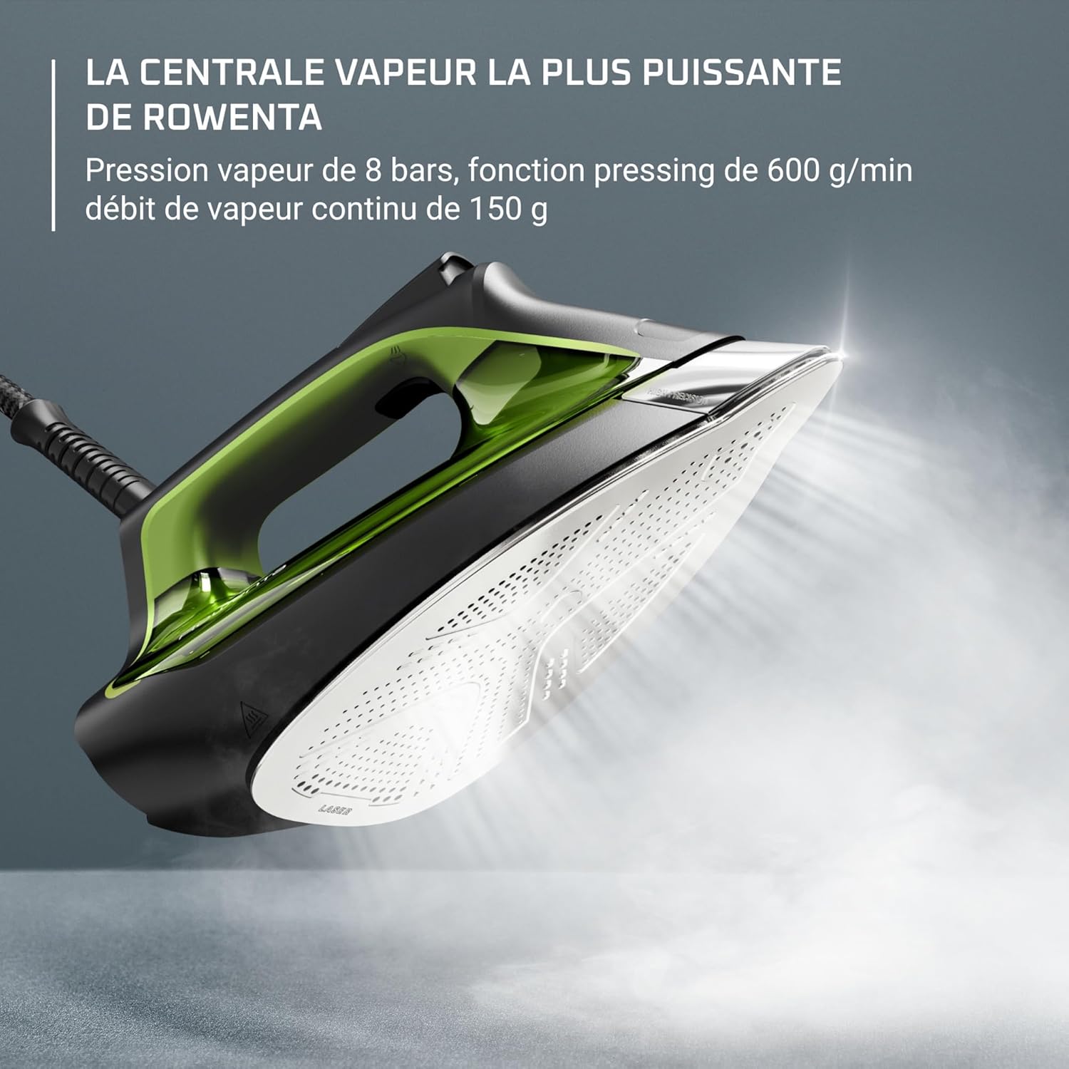 Thumbnail 2 de Rowenta Silence Steam Pro Centrale Vapeur DG9248F0 – 8 bars, 600 g/min et pointe de précision