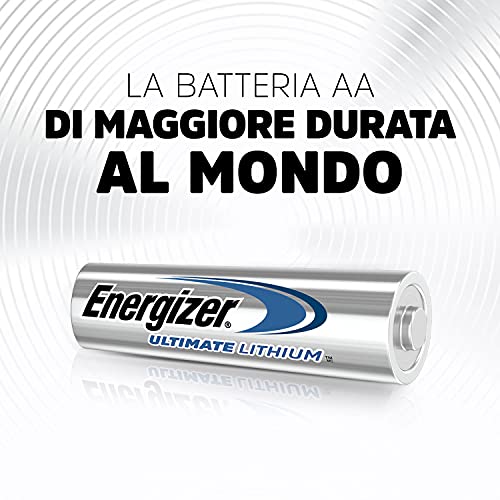 Thumbnail 1 de Energizer Ultimate Lithium AA (Confezione da 4) – Batterie AA al litio a lunga durata