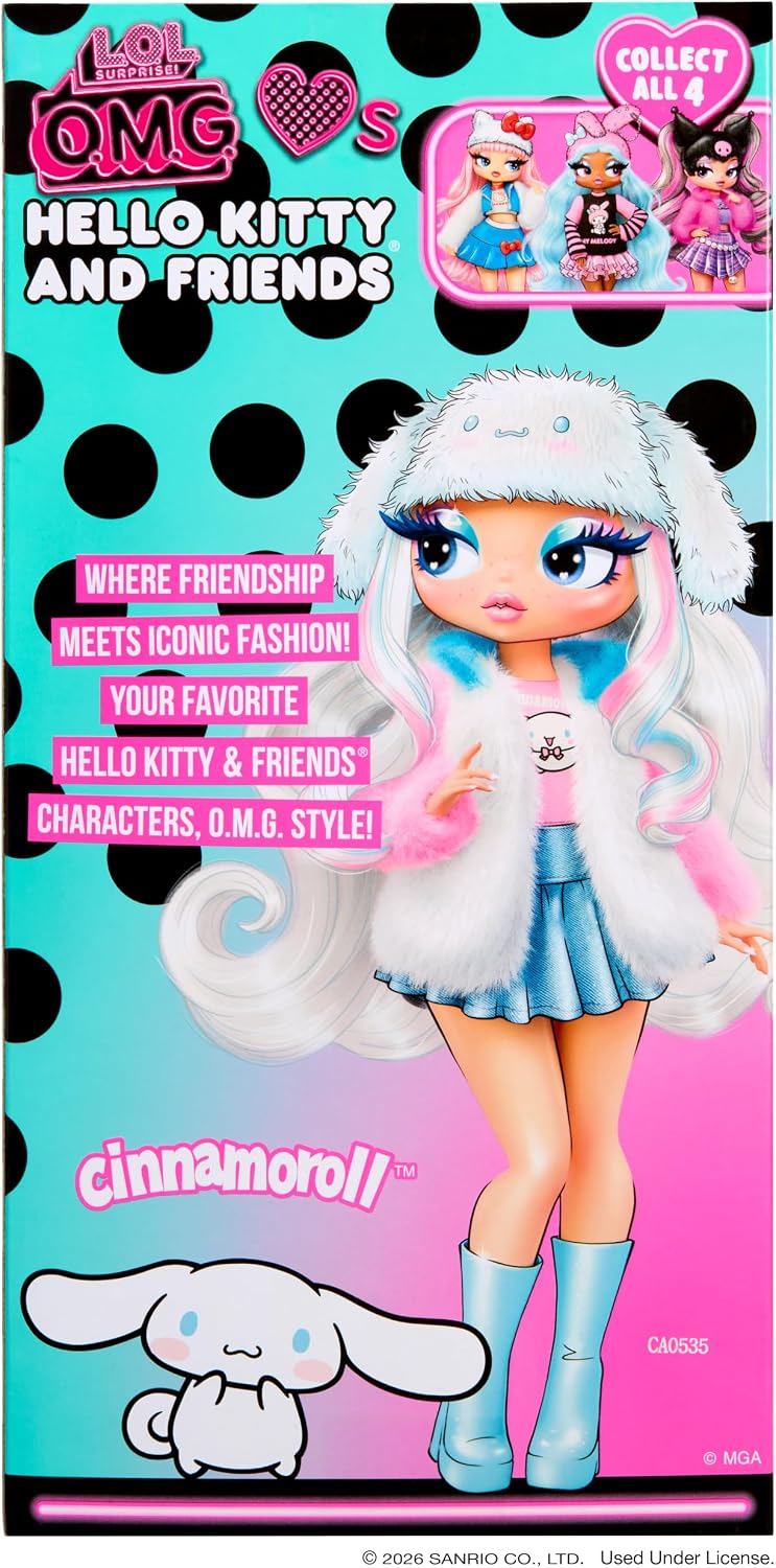 Thumbnail 6 de L.O.L. Surprise! O.M.G. Loves Hello Kitty and Friends Cinnamoroll-modepop