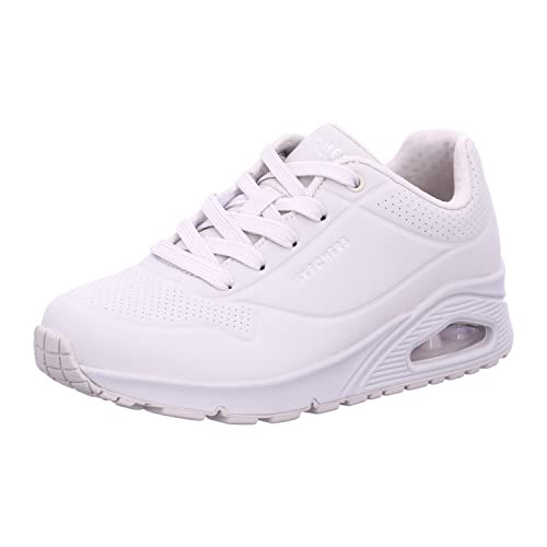 Detalle de Skechers Uno Zapatillas mujer Off White Durabuck 38️⃣