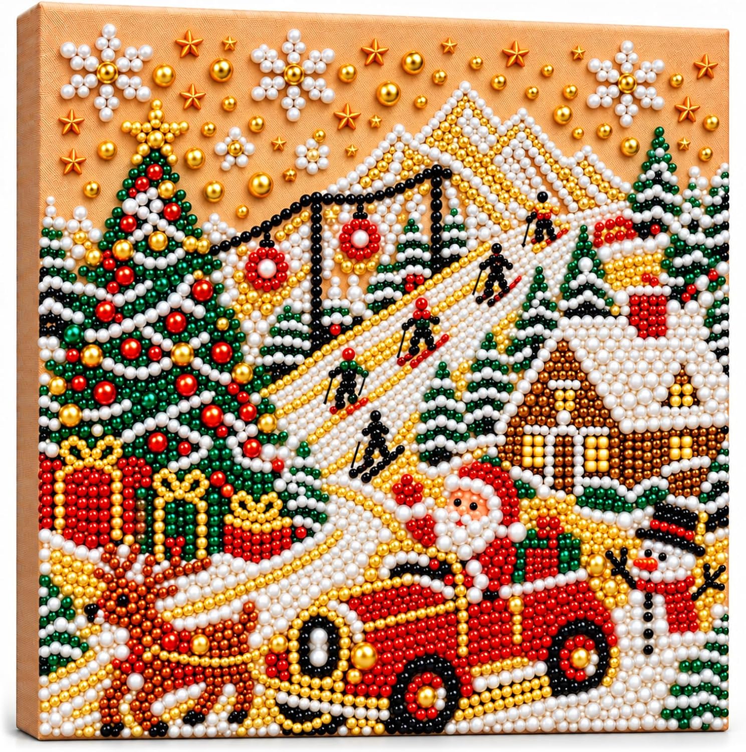 Detalle de Pearl and Diamond Art Kit, 10 x 10 in