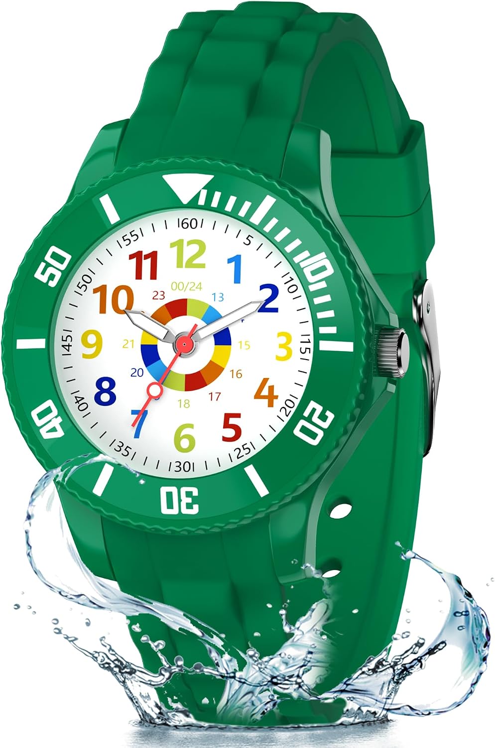 Thumbnail 6 de Ayybboo Analog-Kinderuhr für Jungen und Mädchen 4–12 Jahre