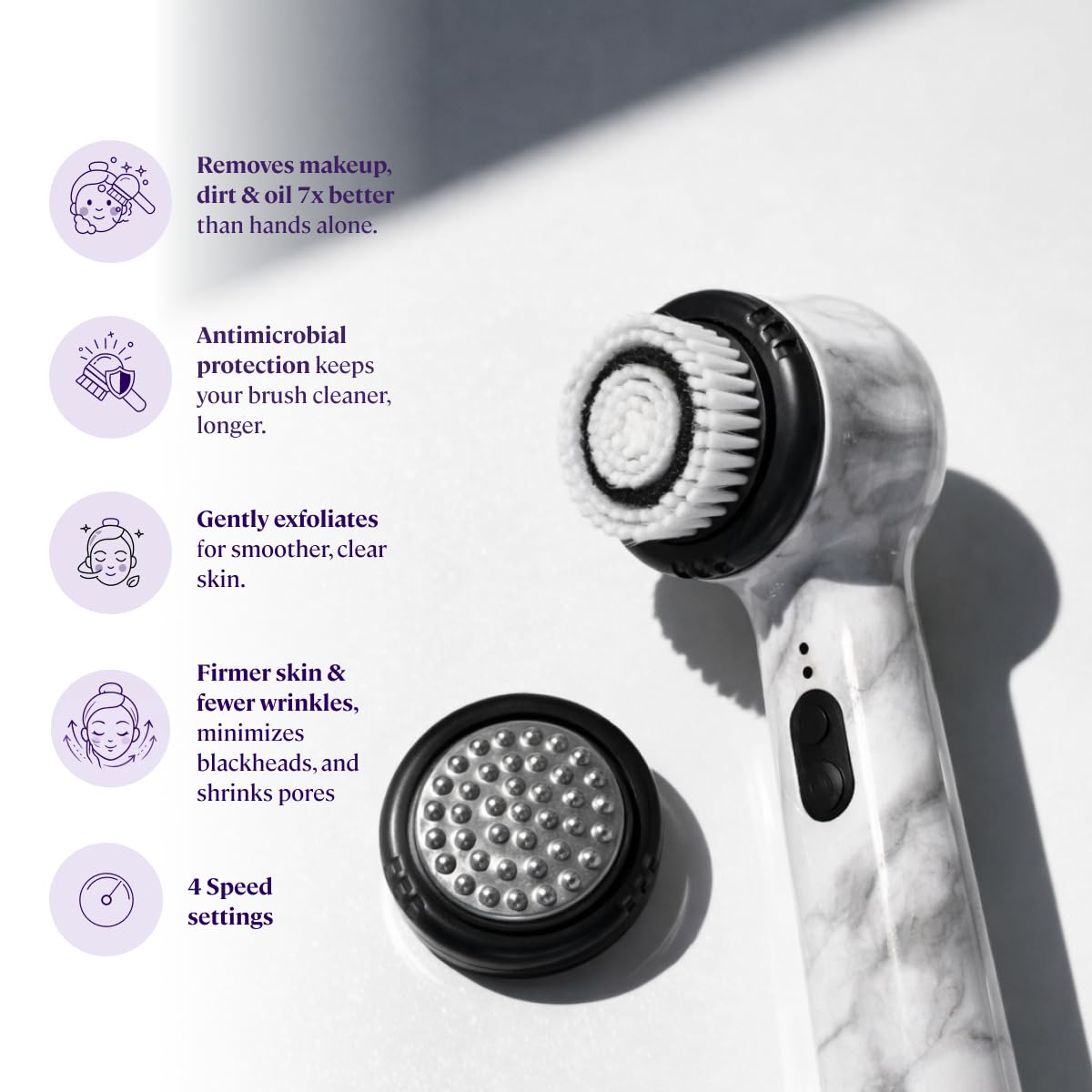 Thumbnail 5 de Michael Todd Beauty Soniclear Allure 2024 Facial Cleansing + Exfoliation Brush System