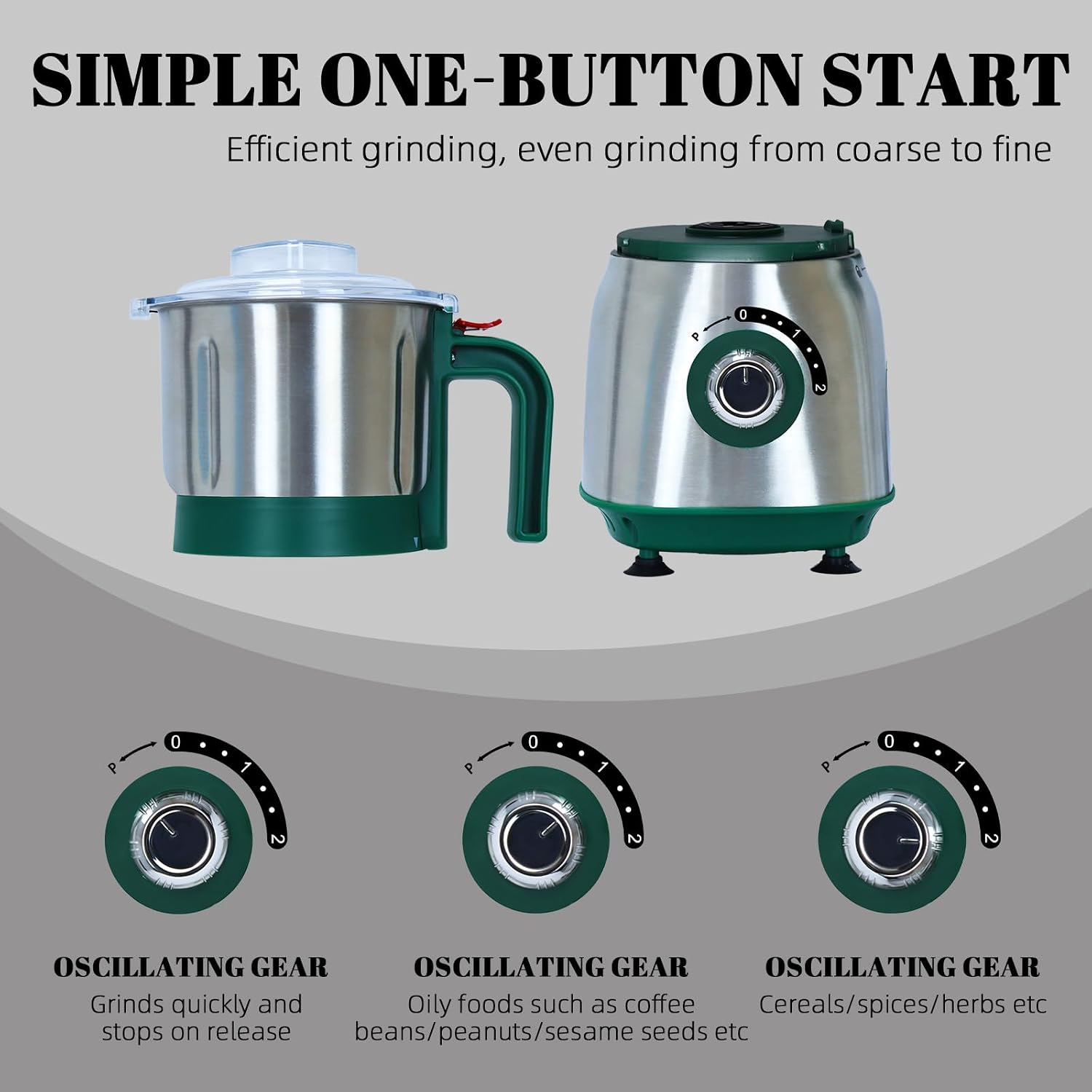 Detalle de Electric grinder 500W