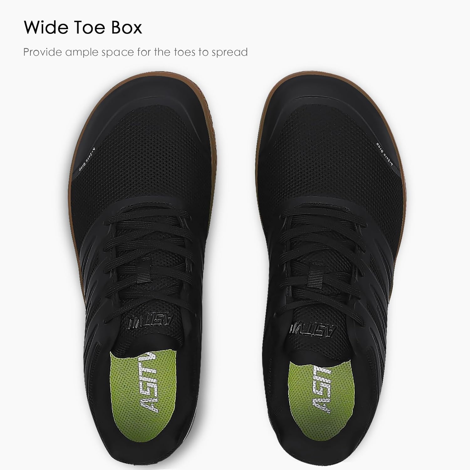 Thumbnail 2 de ASITVO Wide Barefoot Zero Drop Walking Shoes