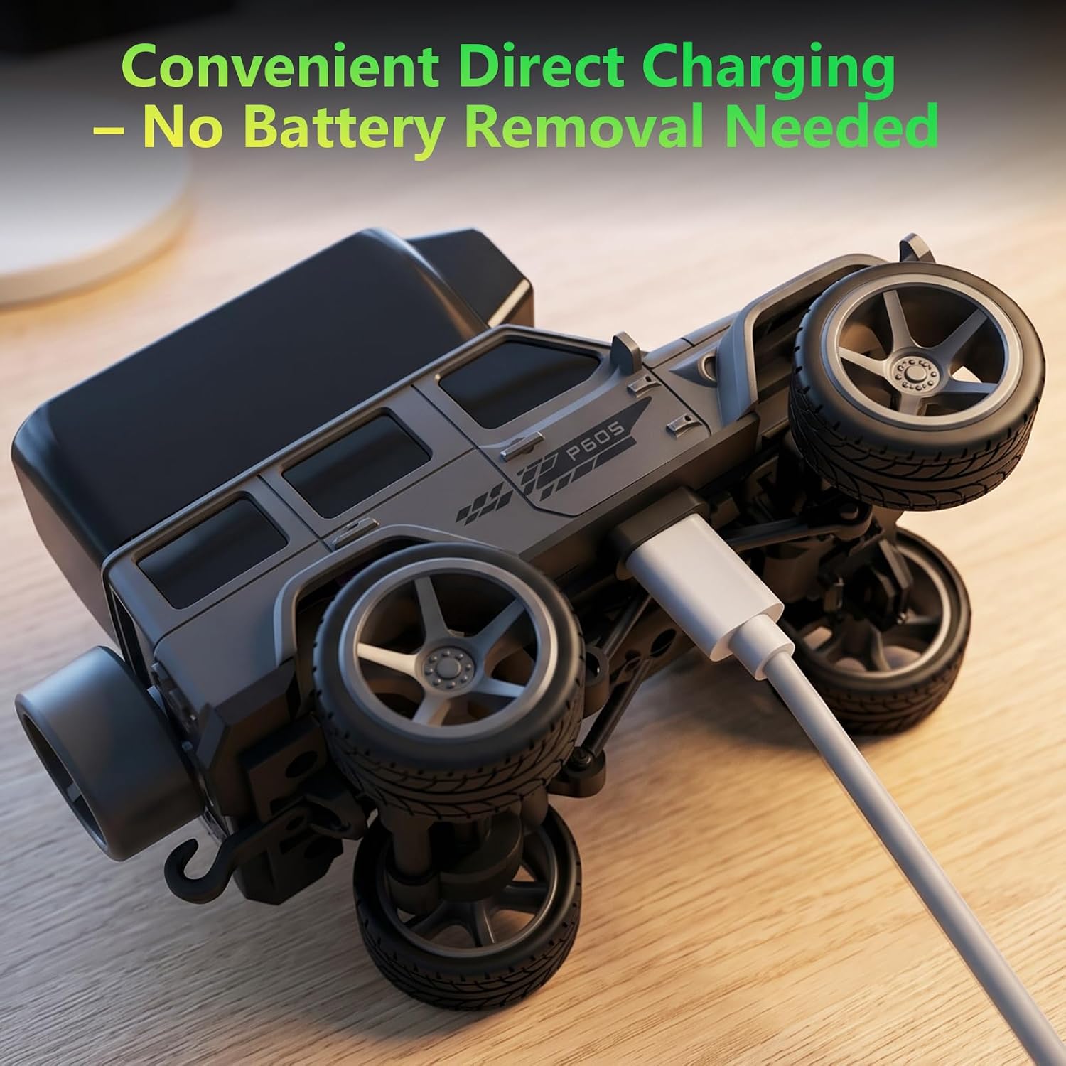 Thumbnail 6 de Mini RC Truck 1/64
