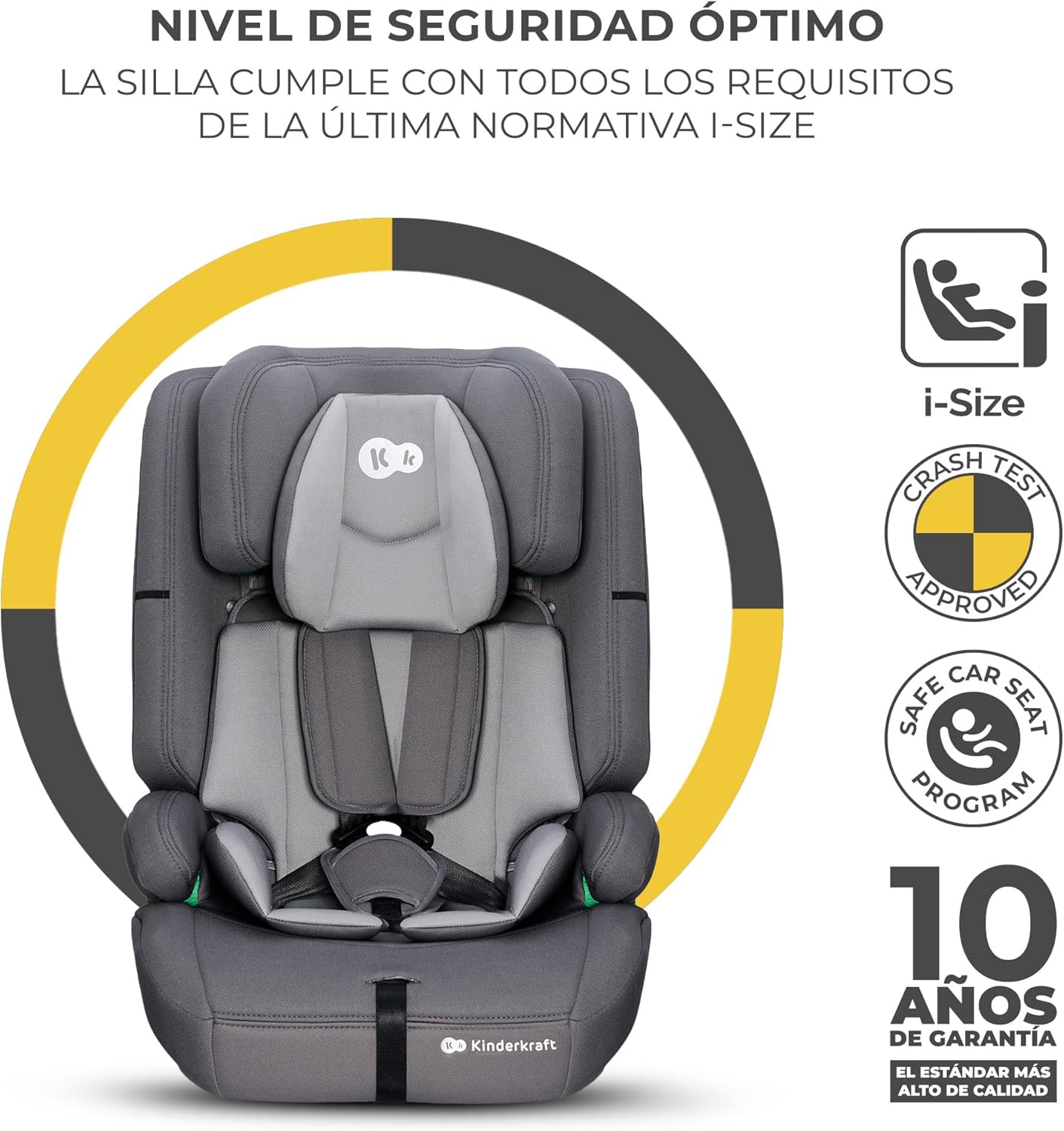 Thumbnail 2 de Kinderkraft SAFETY FIX 2 I-SIZE Silla coche 75–150 cm 📷