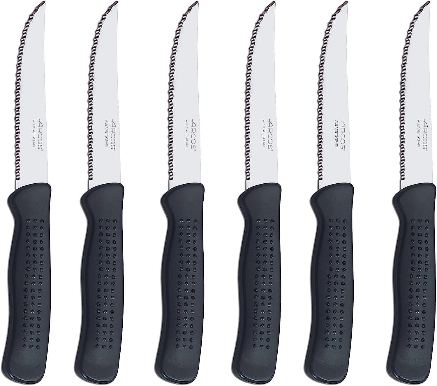 Thumbnail 1 de Arcos Serie Cuchillos de Mesa Chuleteros 110 mm, 6 uds 🍴