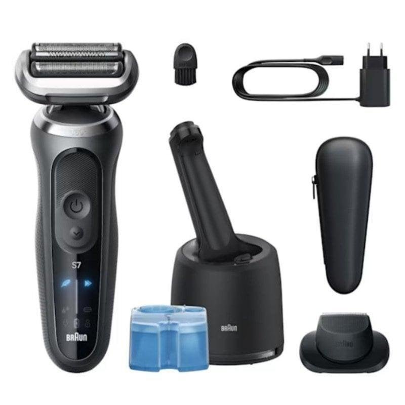 Thumbnail 1 de Braun Series 7 72-G7200CC afeitadora Wet&Dry con LED y láminas de acero inoxidable