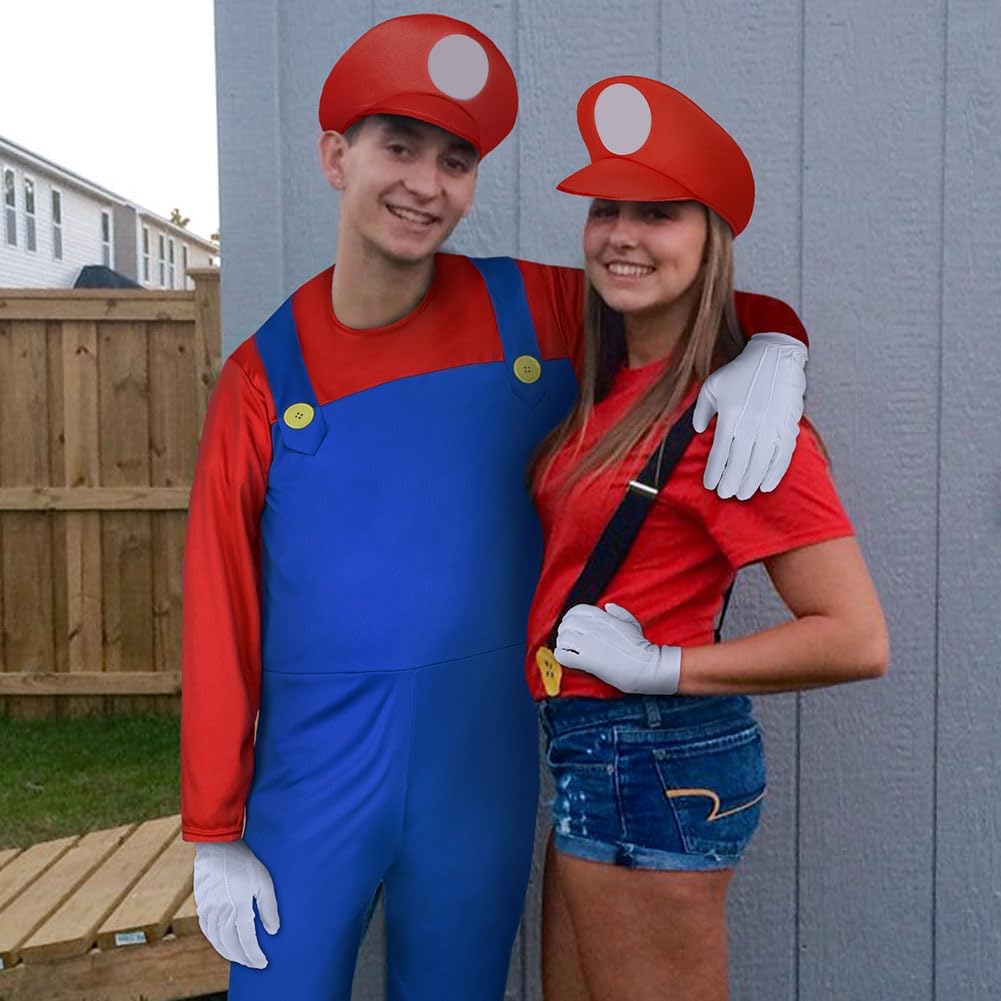 Thumbnail 6 de Aomig Mario Costumes 4-pack cosplay kit 🎭
