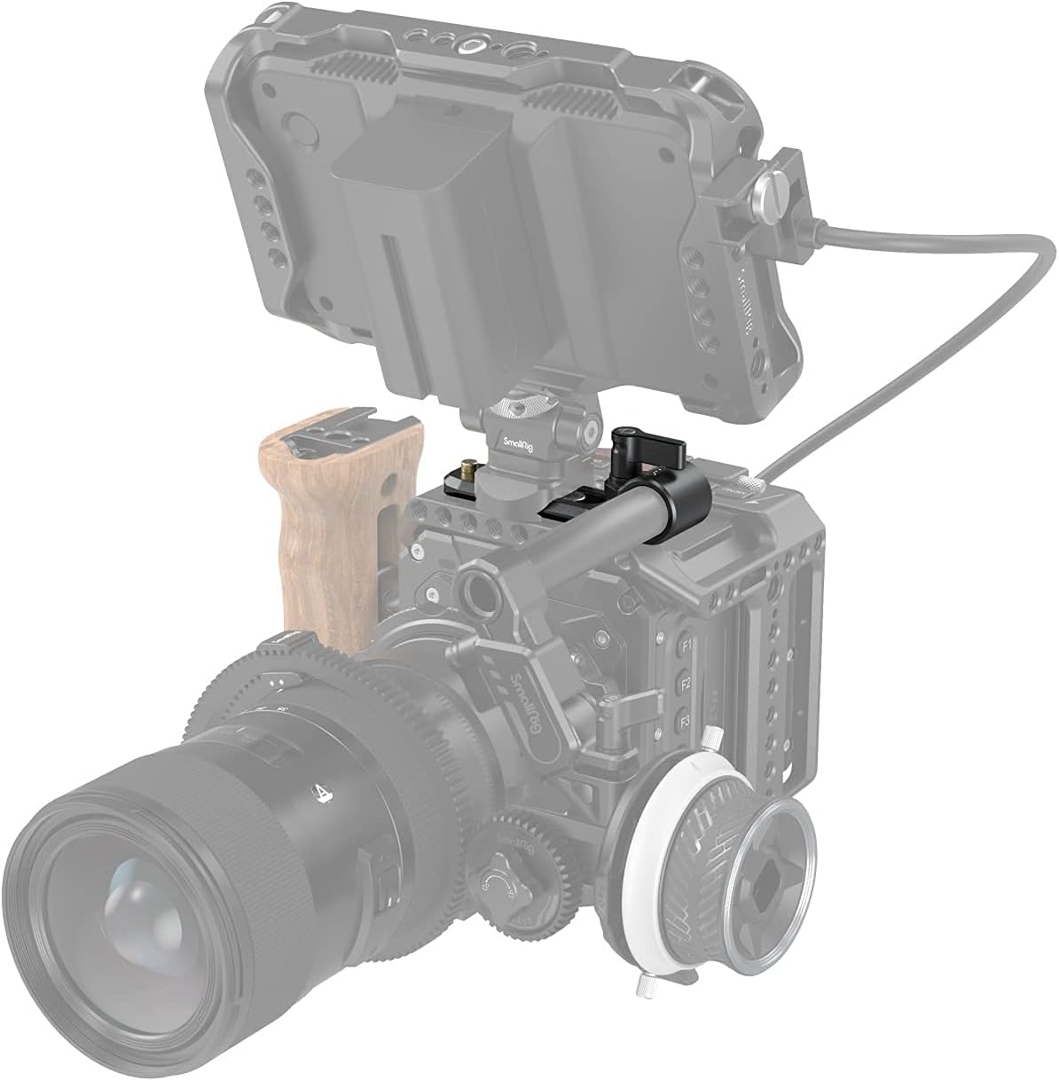 Thumbnail 4 de SMALLRIG 3011 pince tige 15 mm avec rail NATO