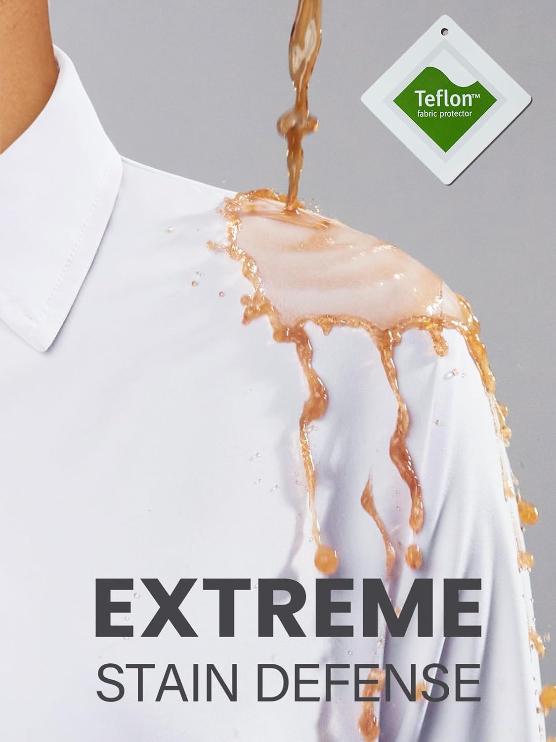 Thumbnail 3 de siliteelon Stain Shield Stain-Resistant Shirt