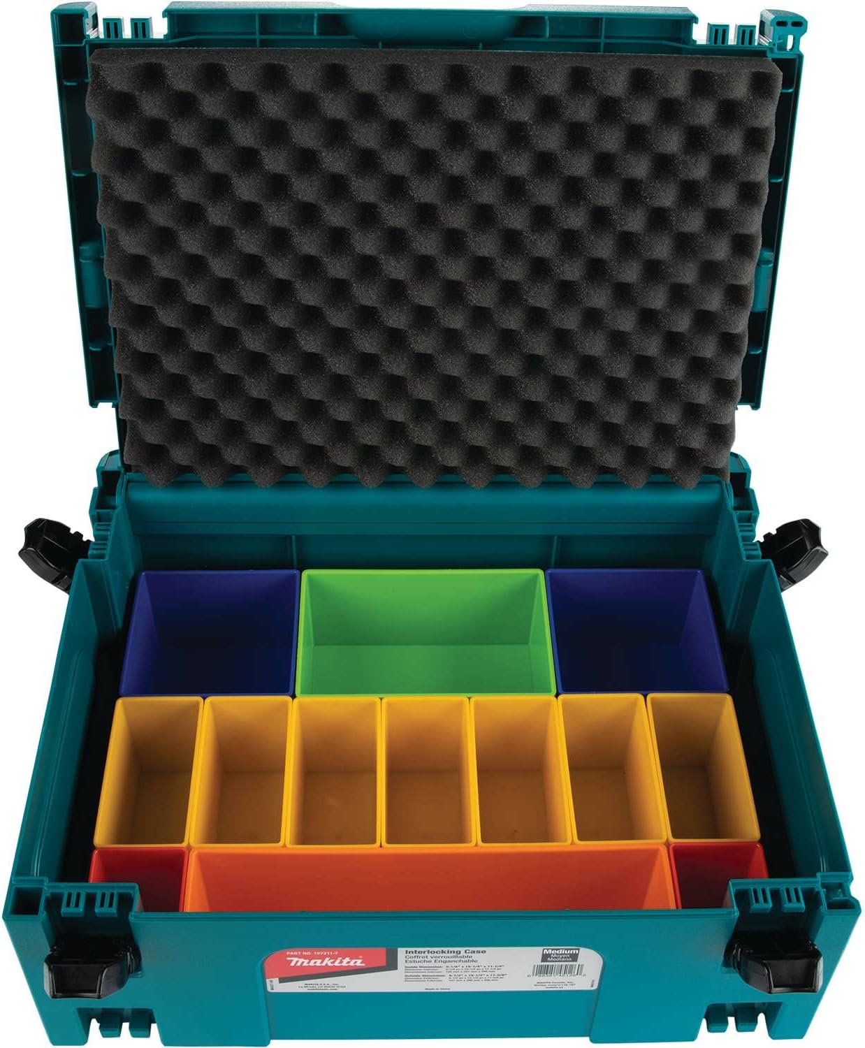Thumbnail 3 de Makita P-83652 Boxeinsatz-Set 14-teilig – passend für MAKPAC-Systemkoffer
