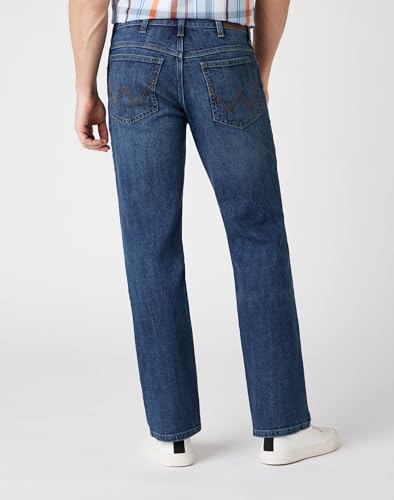 Thumbnail 1 de Wrangler Red Kabel 112126012, jeans uomo regular a gamba dritta Authentic Blue