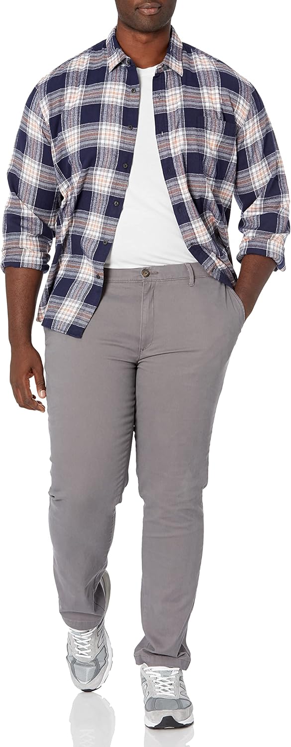 Thumbnail 4 de Amazon Essentials Men’s Skinny-Fit Casual Stretch Chino Trousers (Khaki)