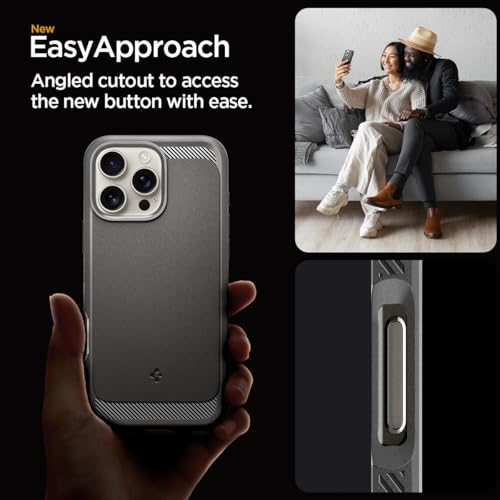 Thumbnail 7 de Spigen Coque pour iPhone 16 Pro Max, protection militaire, 6,9 pouces ⚙