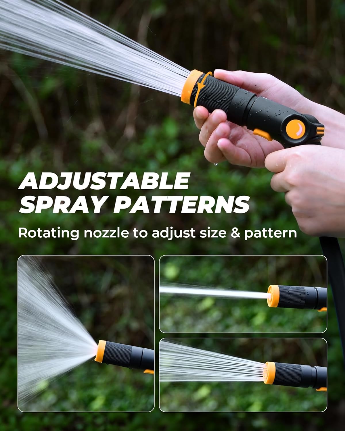 Thumbnail 3 de RAINPOINT Multi Hose Spray Gun with 3 Spray Patterns (Thumb Control) for Car Washing and Plant Watering