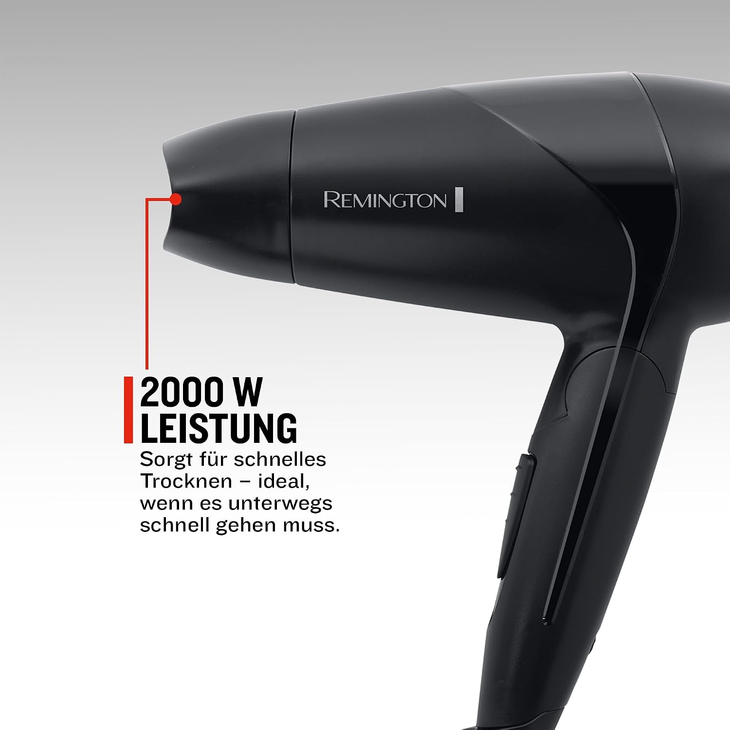 Detalle 2 de Remington D1500 2000 W Reisehaartrockner 💇♀