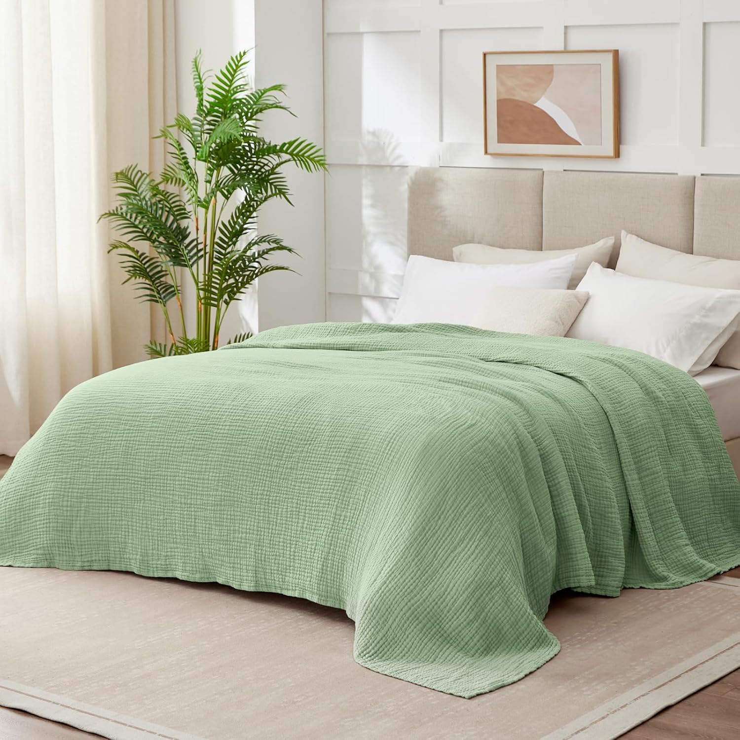 Detalle de Cotton Muslin Blanket, 50 x 70