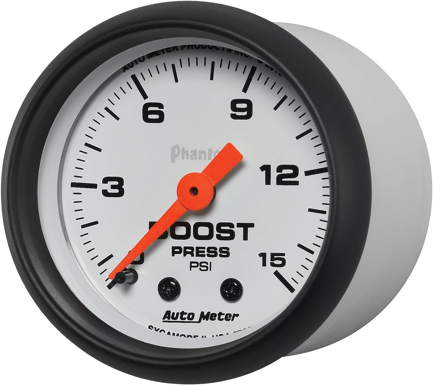 Detalle 1 de Auto Meter Mechanical Boost Gauge, 0-15 PSI