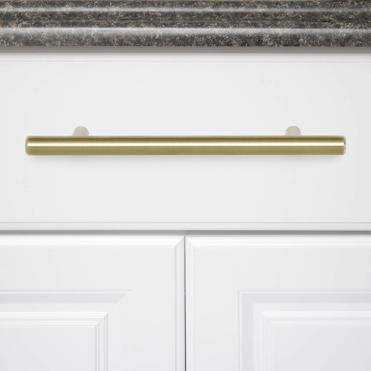 Thumbnail 4 de Amazon Basics AB1504-GC-25 Cabinet Pull, 18.75 cm, Golden Champagne Finish, Pack of 25