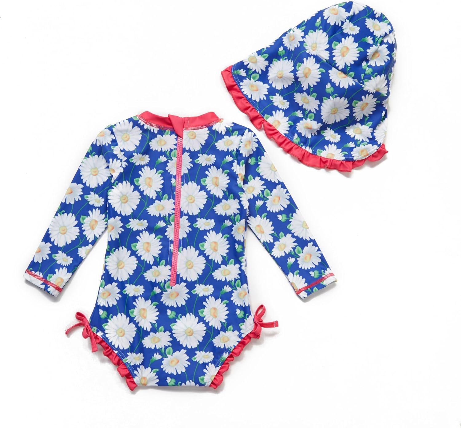 Thumbnail 1 de Baby-Mädchen Badeanzug mit UV-Schutz 50+ (langarm, 1-teilig) von Soui