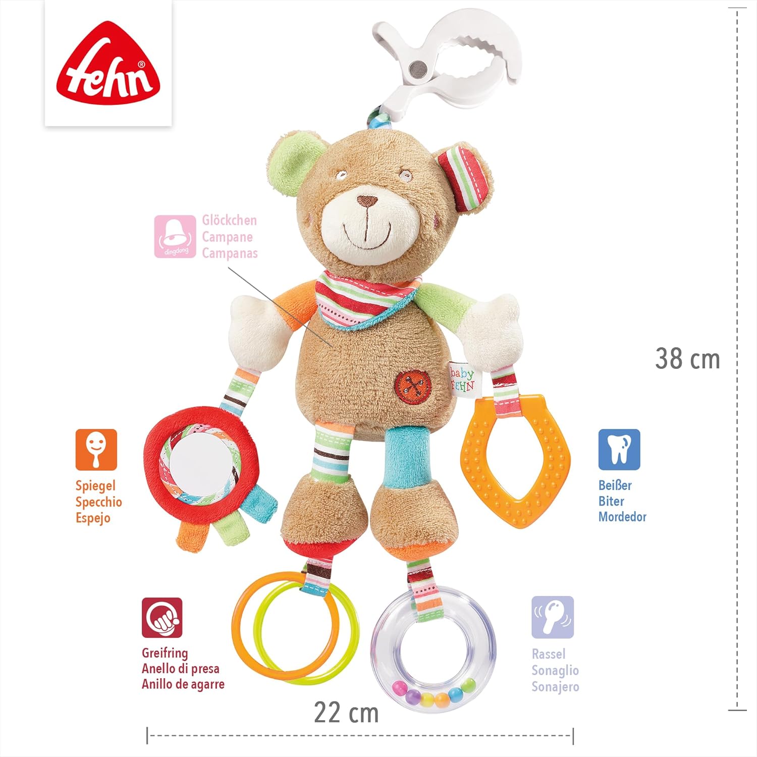 Thumbnail 4 de Fehn Peluche de Actividades para Bebés