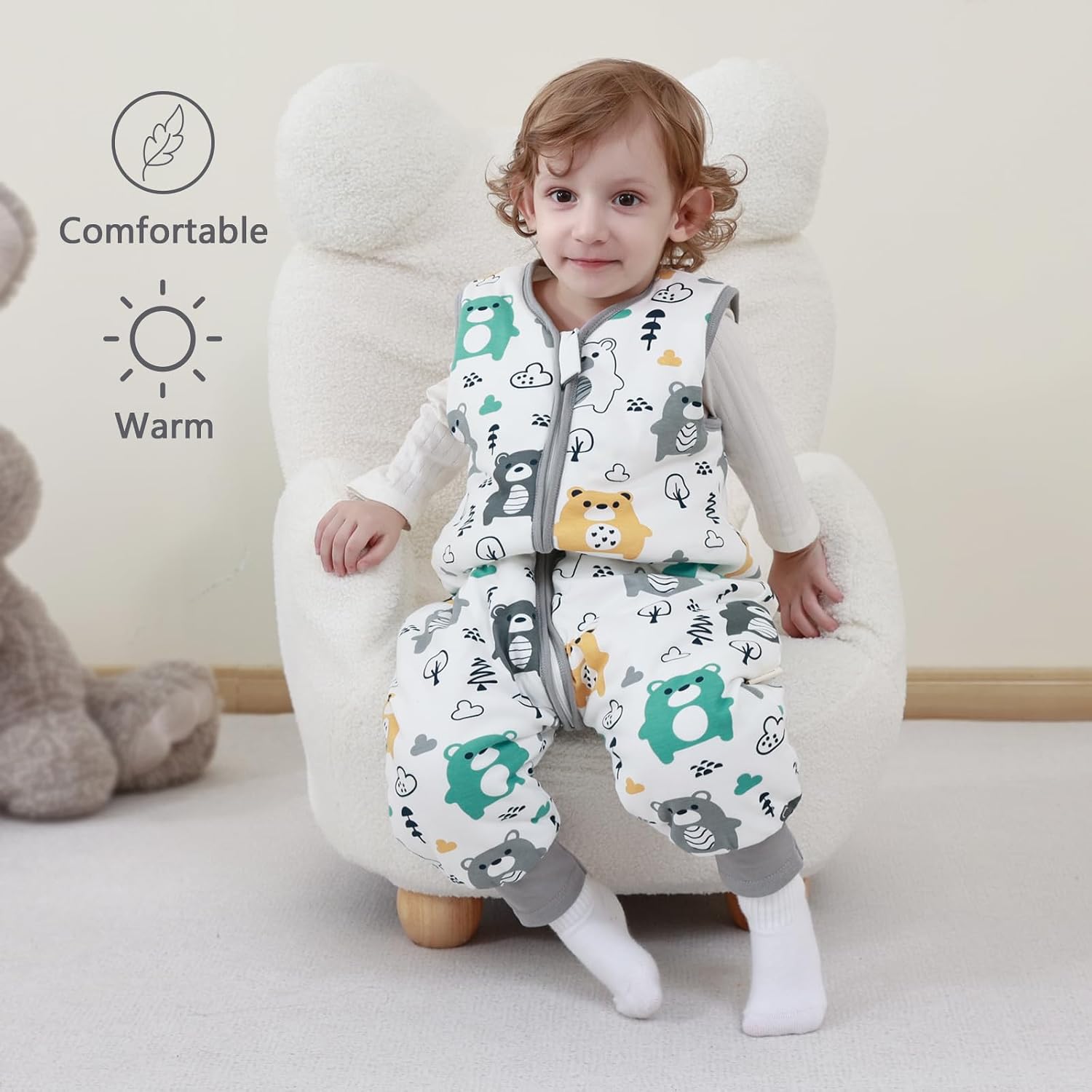 Detalle de Mosebears Baby Sleeping Bag 2.5 tog