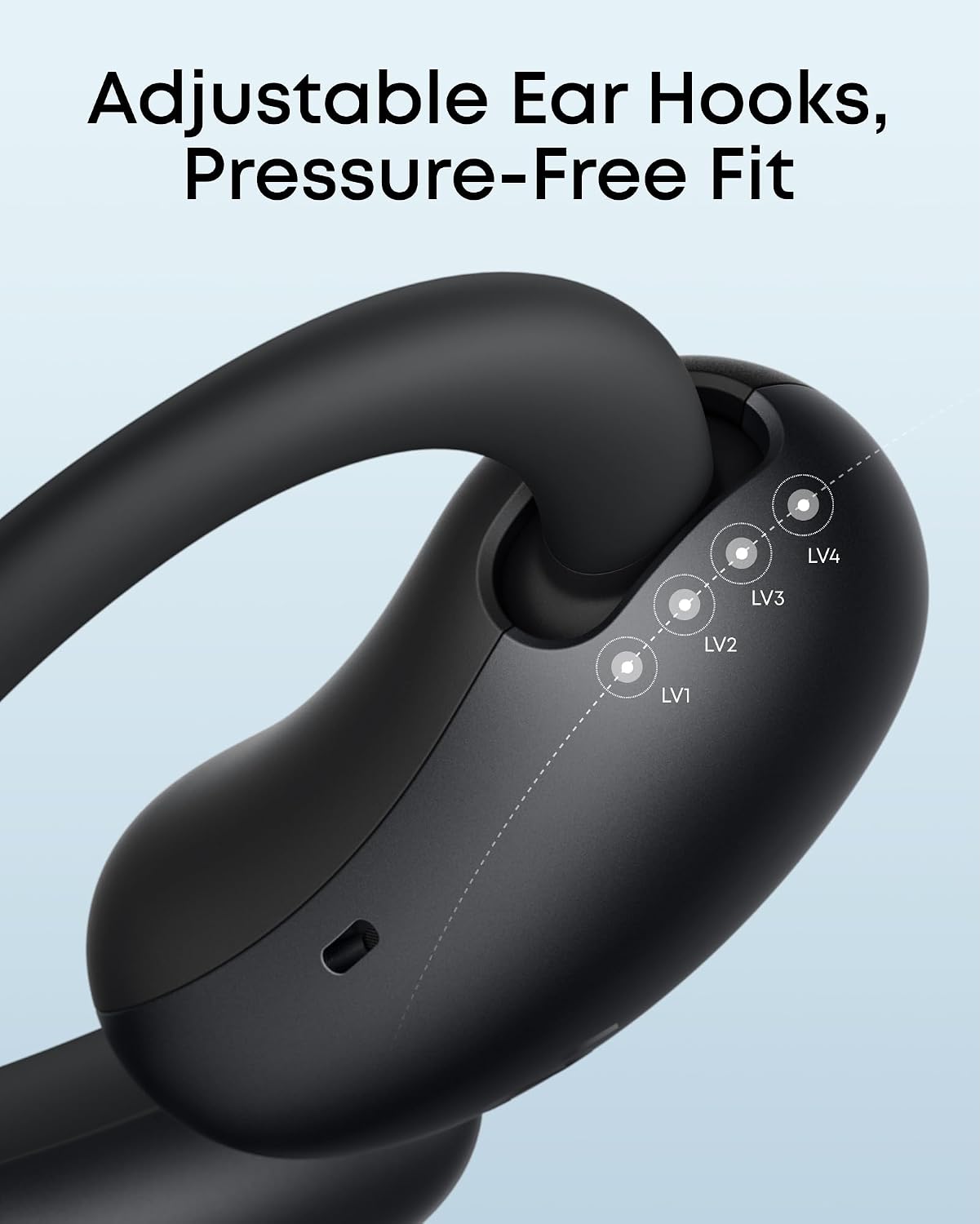 Detalle de soundcore AeroFit 2 Open-Ear Headphones 42H