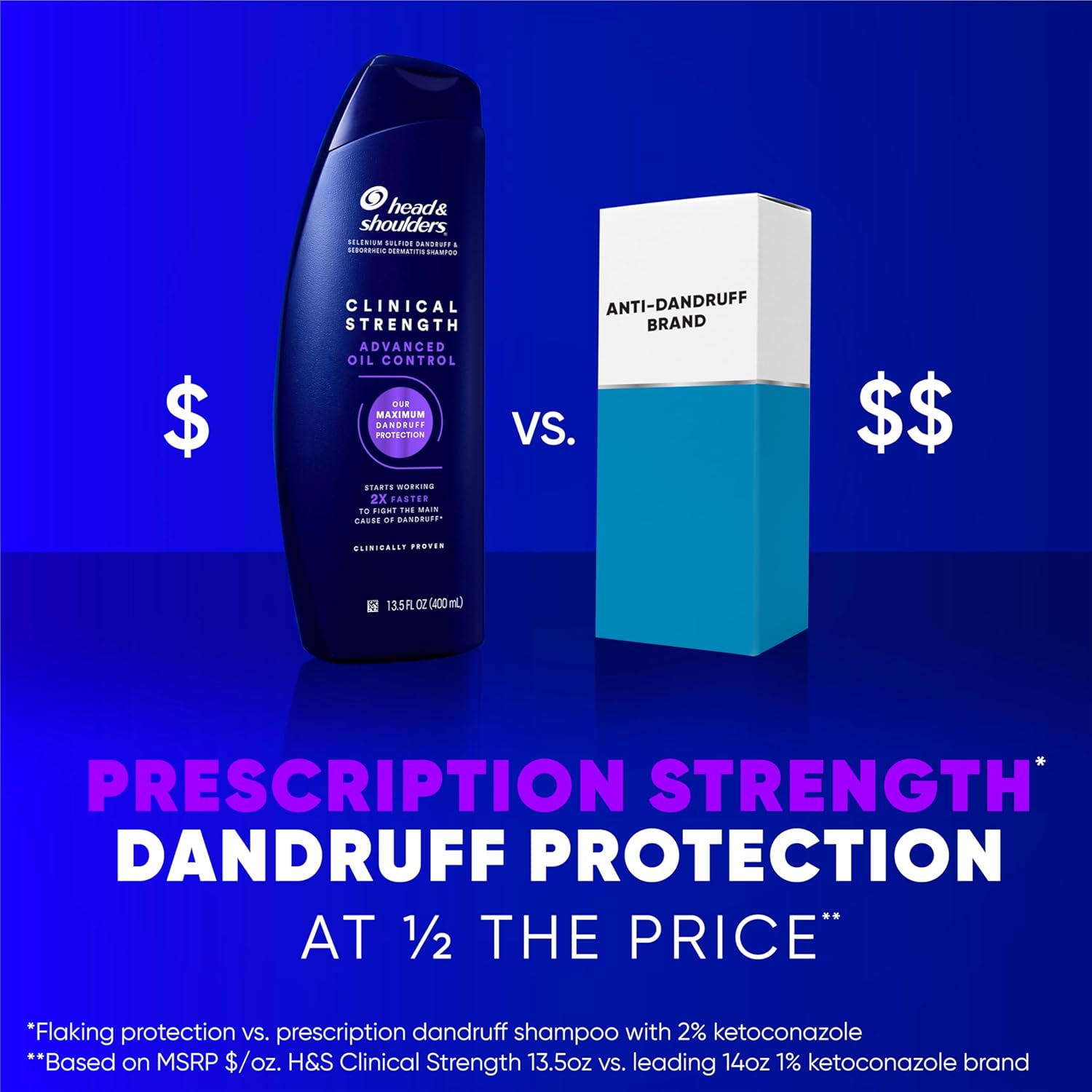 Thumbnail 4 de Head & Shoulders Clinical Strength 13.5 fl oz Shampoo